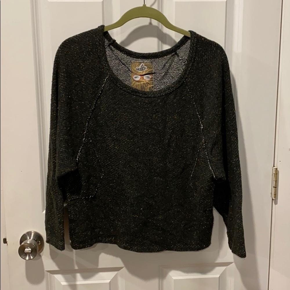 Volcom Oversized Crew Mixed Color Euc - image 1